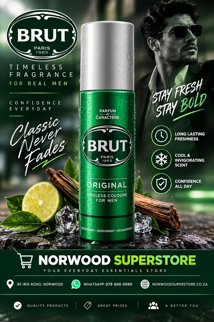 BRUT DEODORANT ORIGINAL  120ML